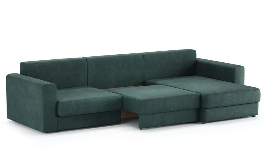 Диван угловой Ларсон 3М Nordic 74 изумруд - 5 Диван угловой Ларсон 3М Nordic 74 изумруд - 5