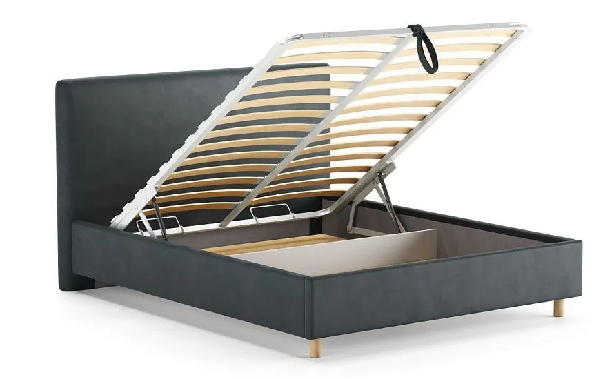 Карла Пьюр 160х200 Storm 018 графит - 4