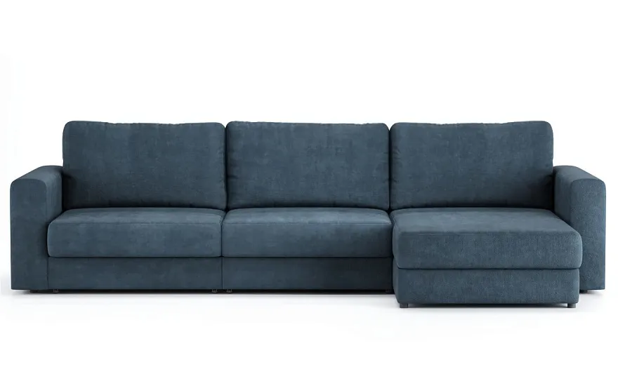 Диван угловой Ларсон 3М Nordic 78 сапфир - 1 Диван угловой Ларсон 3М Nordic 78 сапфир - 1